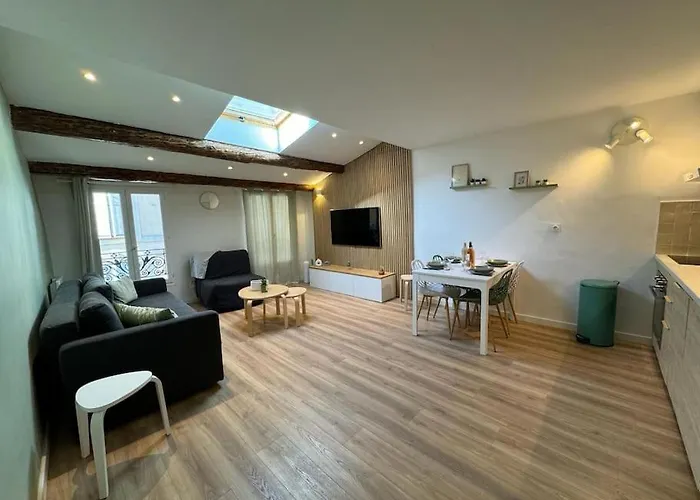 Les Bouteilles - 1 Chambre Hyper Centre - 6P - Wifi